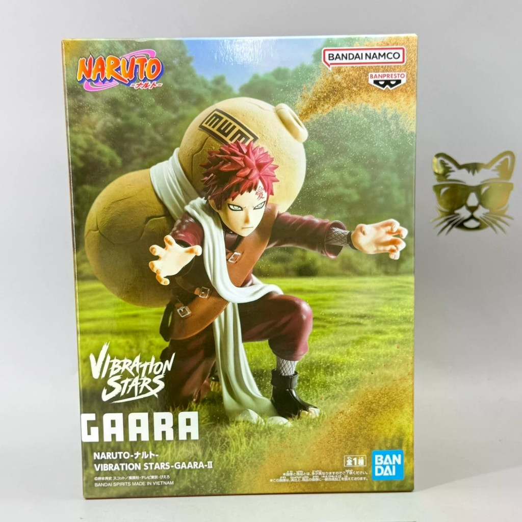 โรงงานแว่นตาพร้อมสต็อกเวอร์ชั่นญี่ปุ่น Naruto VIBRATION STARS Gaara Jingpin Figure