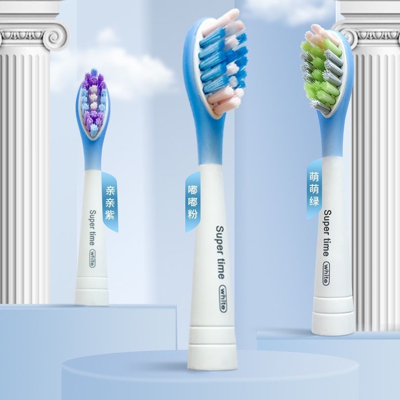 เหมาะสําหรับ usmile แปรงสีฟันไฟฟ้ากันกระแทกหัวแปรงสีฟัน Rubberized Gum Protection Dupont แปรงผ้าไหมต