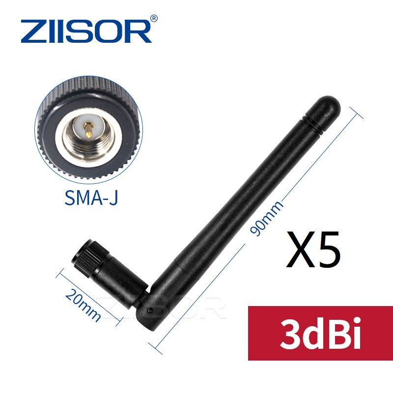 ZIISOR 5 GPRS/NB-IoT Band เสาอากาศติดยางกําลังสูง, เหมาะสําหรับอุปกรณ์ไร้สาย GPRS/NB-IoT Band