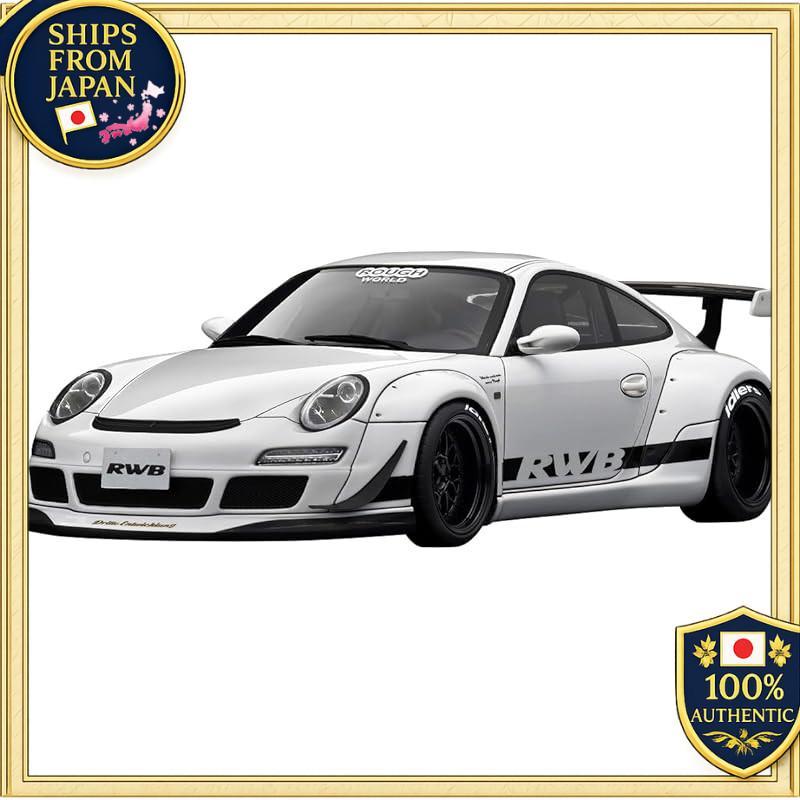 TK.Company Ignition Model 1/18 RWB 997 GT3 White Completed Model IG3779