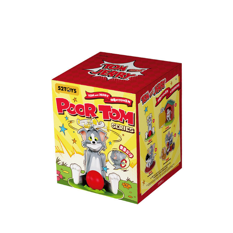 TOM และ JERRY Cat และ JERRY Bad Mouse TOM Series Mystery Box รูปอินเทรนด์เล่นตกแต่งของขวัญ