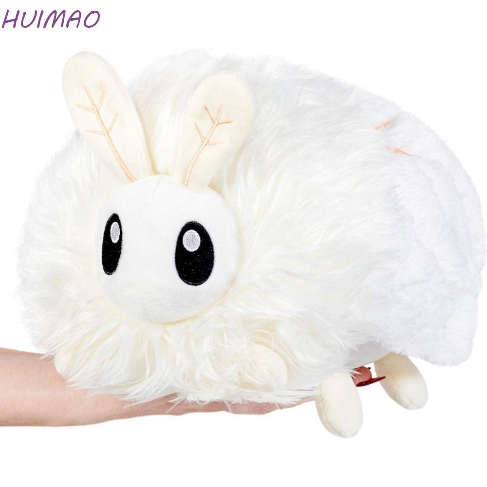 HUIMAO Poodle Moth Plush ของเล่น, Fluffy ตลก Poodle Moth ตุ๊กตา, Kawaii แฟชั่นเหมือนจริงจําลองน่ารัก