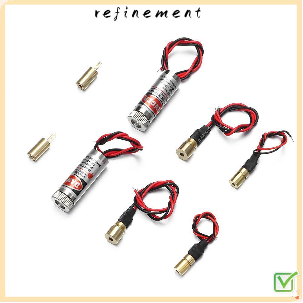 REFINEMENT Point/Line Laser 650nm 5mW เลเซอร์ปรับได้ 4 รูปแบบโมดูลหัวเลเซอร์