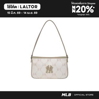 MLB กระเป๋าทรงโฮโบ ยูนิเซ็กซ์ Diamond Monogram Jqd Mini Hobo…