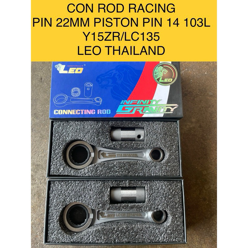 LEO RACING CONNECTOR JET PIN 22 102L 103L 107L LC135 4S / Y15ZR Y15Z Y15 5S 135LC CONROD CON ROD