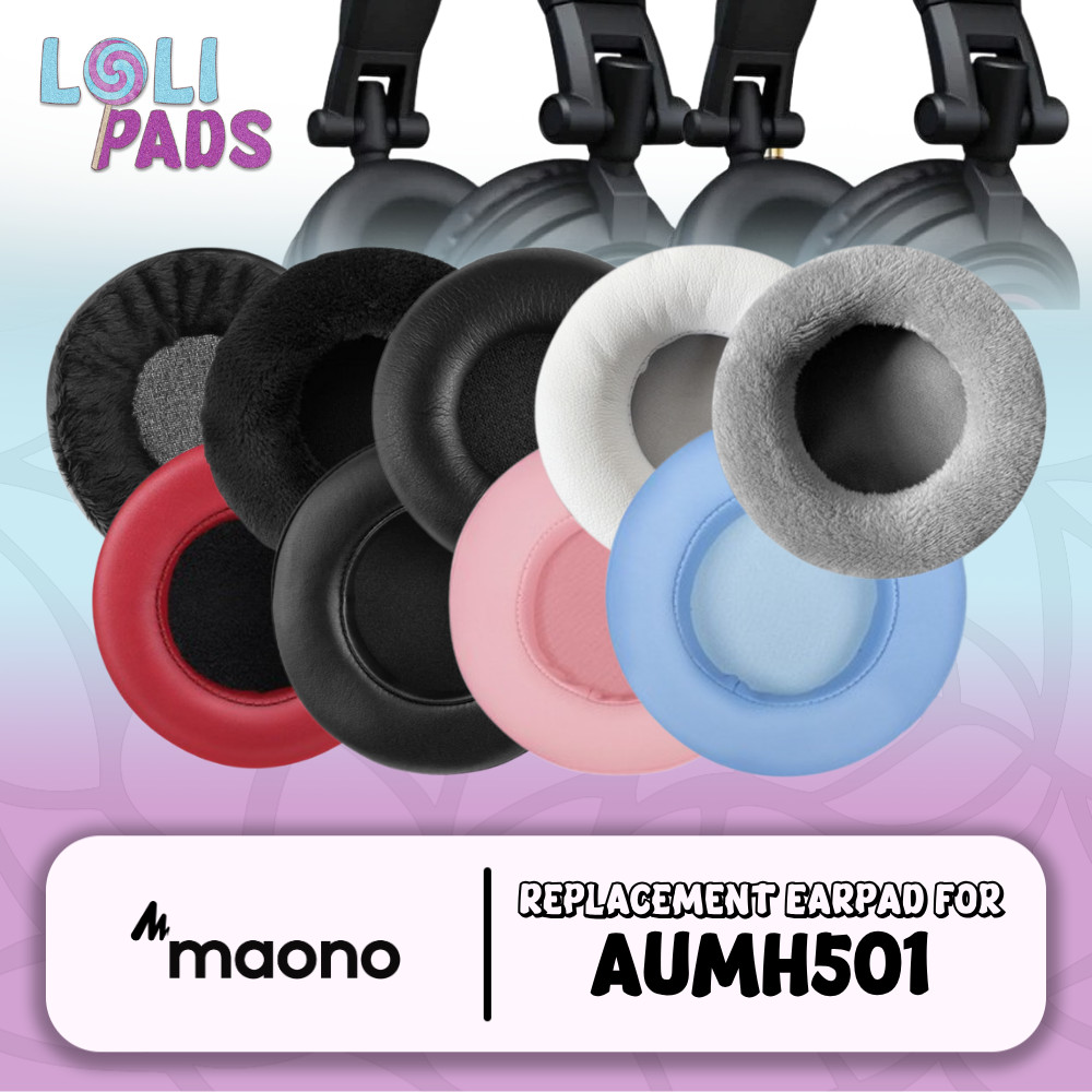 แผ่นรองหูฟัง Earcup Earcushion Maono AUMH501 AU MH501 501 แผ่นโฟม