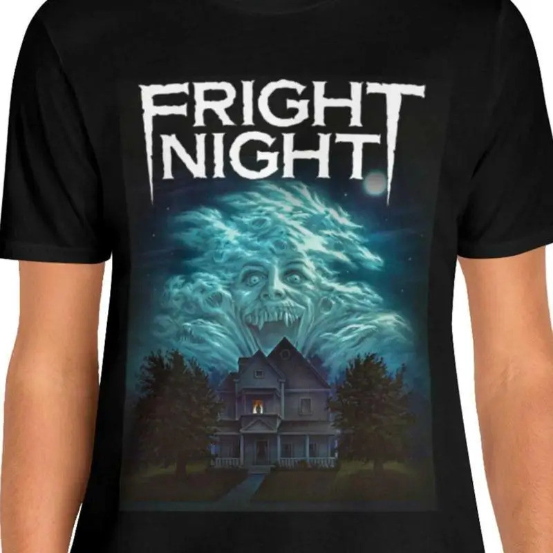 เสื้อยืด FRIGHT NIGHT สไตล์ภาพยนตร์สุดเท่