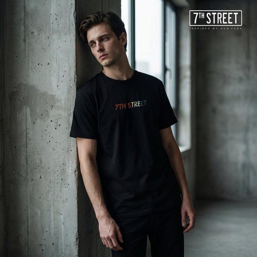 เสื้อยืด 7ᵗʰ Street รุ่น FHD ผ้า Cotton100% นุ่มสบาย ระบายอากาศได้ดี ไซส์ M-3XL Clothing Man ผู้ชาย