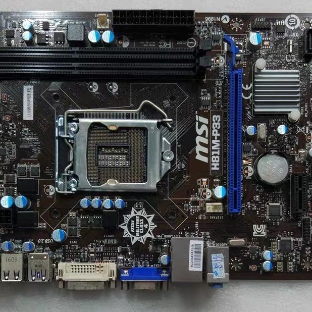 MSI/เอ็มเอสไอ H81M-P33/E33 B85M-P33/IE35เมนบอร์ด1150เข็ม