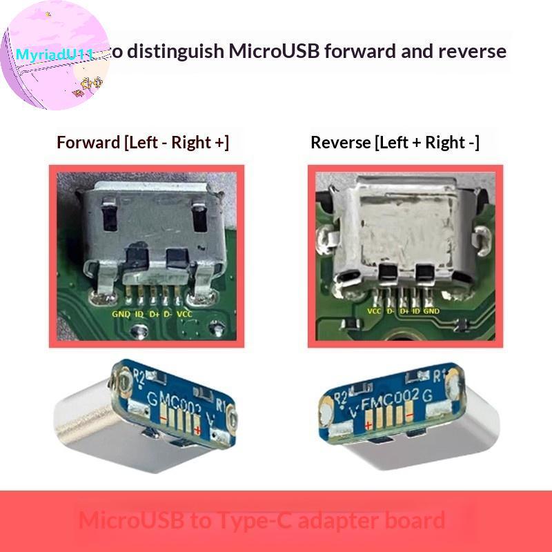 MyriadU M85K USB Connector Type C USB 2.0 Data Transfer Data Power Adapter DIY Repair Adapte การปรับ