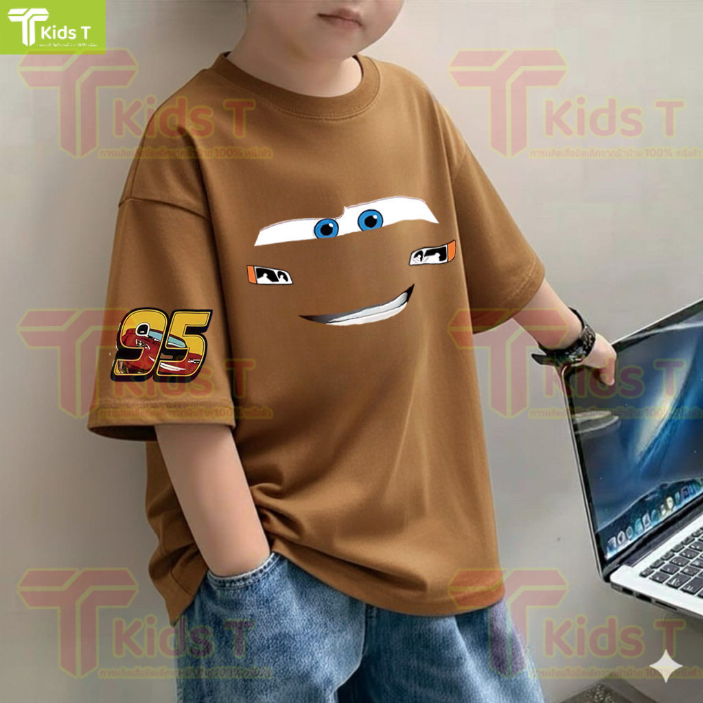 เสื้อยืดเด็กเกาหลี ผลิตโดย Kids T store ผ้าคอตตอน 100% ใส่ได้ทั้งเด็กชายและเด็กหญิง VN35