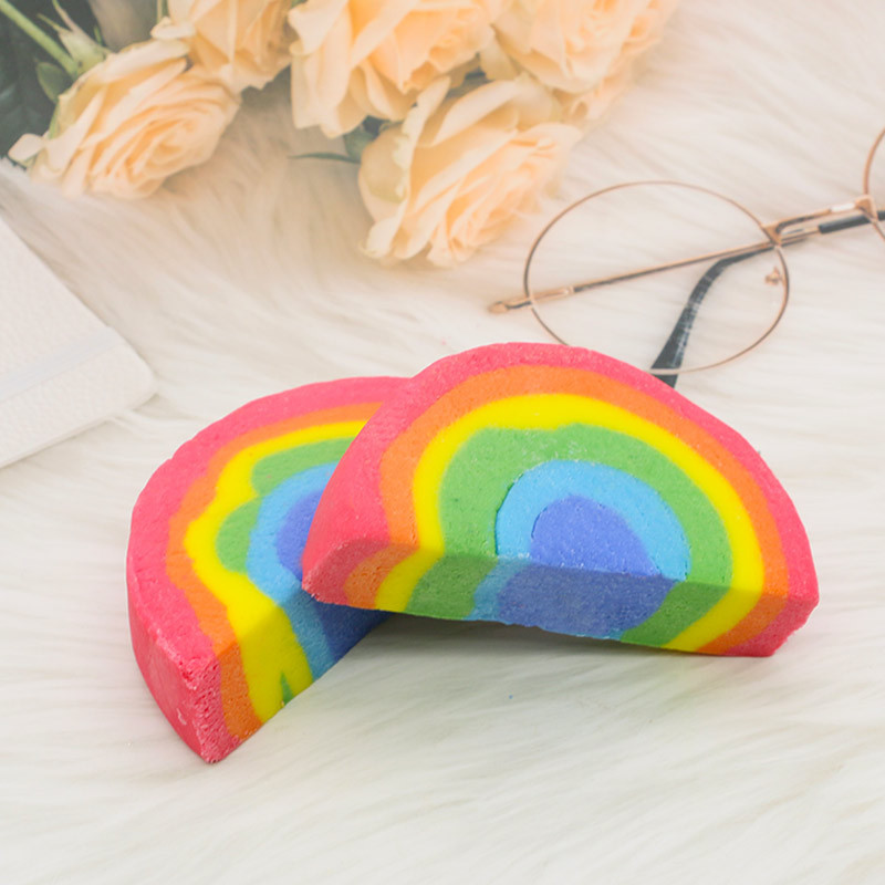 2026 สไตล์ใหม่ Rainbow Bath Bubble Bath Multi-Bubble เกลืออาบน้ําอ่างอาบน้ํา Bath Ball Bath Ball มีจ