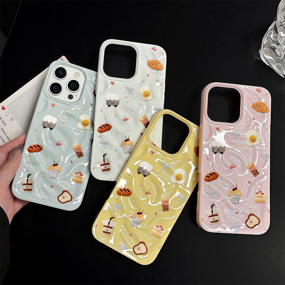 ✨จัดส่งฟรี✨ขนมอร่อยอุกกาบาตเคสโทรศัพท์สำหรับiPhone 16 15 14 13 12 11 6 7 8 Plus Pro Promaxเคสโทรศัพท์TPU