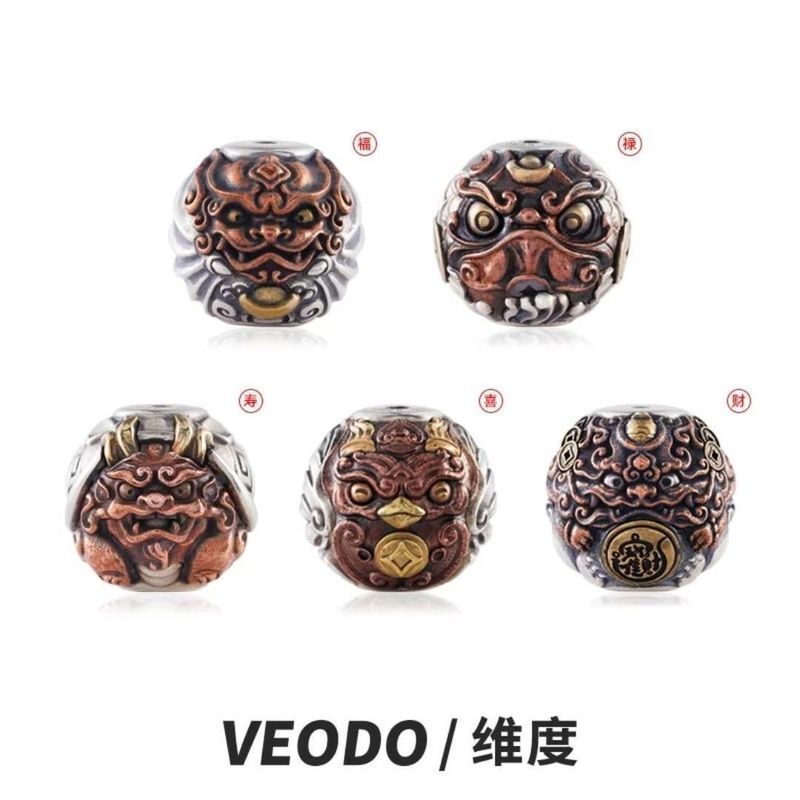 สร้อยข้อมือลูกปัดแบบ Spacer ออกแบบโดย Wuxianren สำหรับ Fu Lu Shou Xi Cai Wenwan เพื่อความสะดวกและสไตล์ทันสมัย