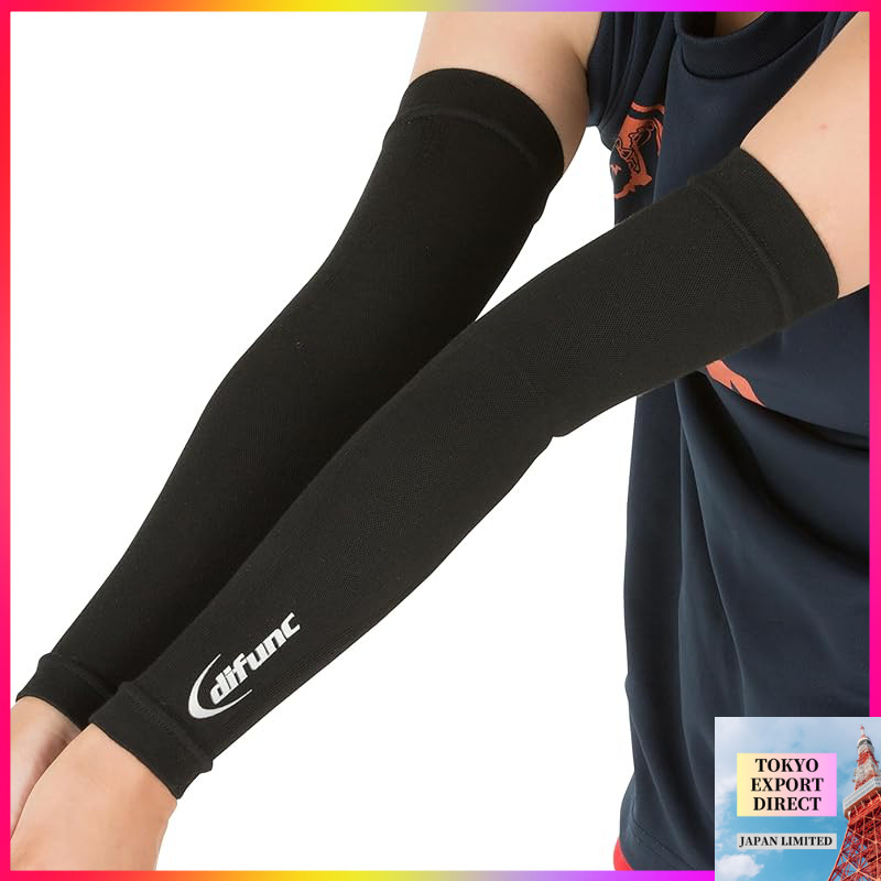 D&M Sports Compression Arm Sleeves - 2 Pack, Moisture-Wicking, Breathable, Shock-Absorbing, UV Prote