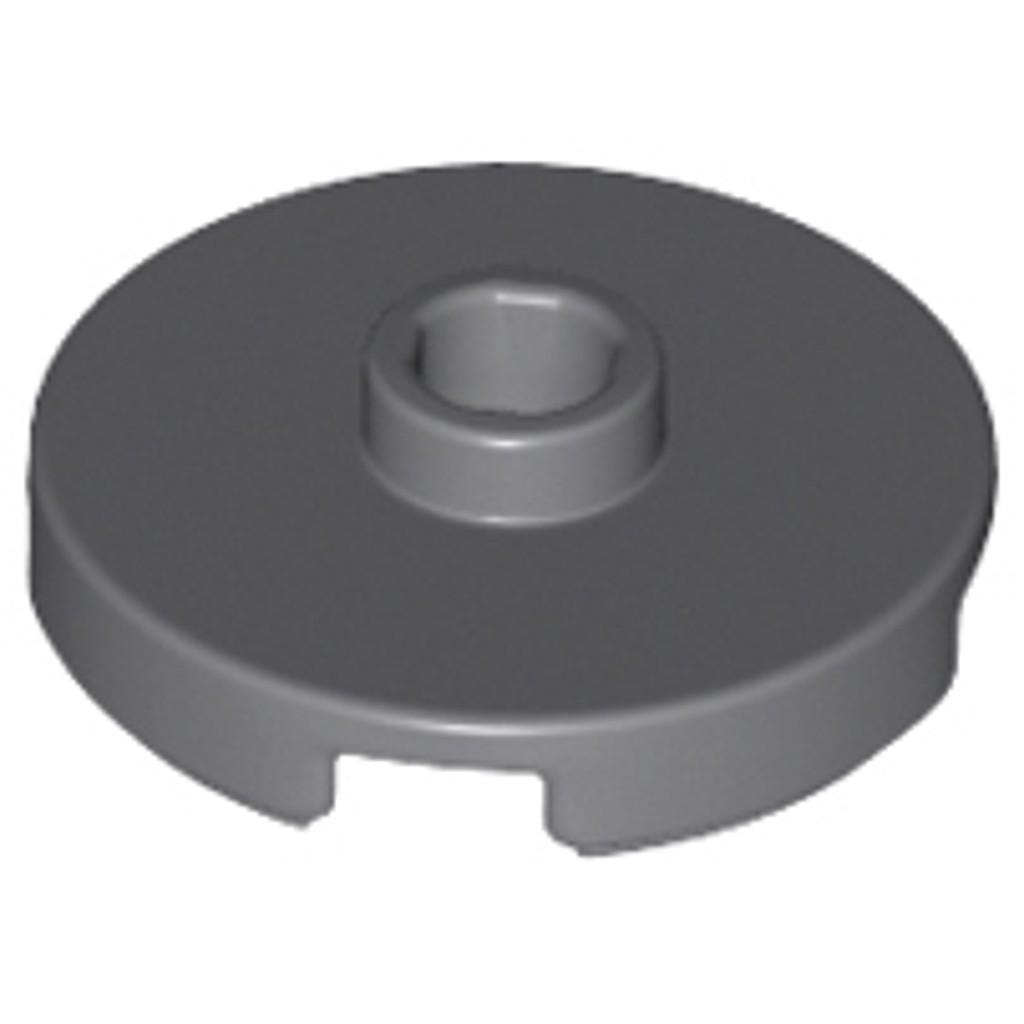 Brick2cube Part - Tile, Round 2 x 2 with Open Stud - 18674
