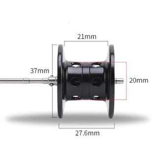 รอกตกปลา AK2000 15 กก.ลากสูงสุดตกปลา Reel Cast 7.2 : 1 ความเร็วสูง 18 + 1BB Baitcasting ตกปลาReel แม่เหล็กเบรคส