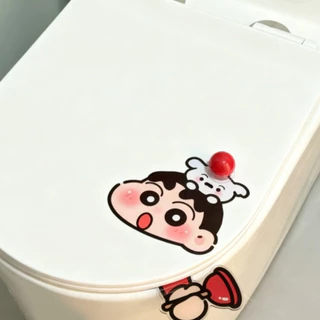 ที่เปิดฝาชักโครกแบบไม่ต้องสัมผัส ลายเครยอนชินจัง อุปกรณ์ห้องน้ำป้องกันคราบสกปรก