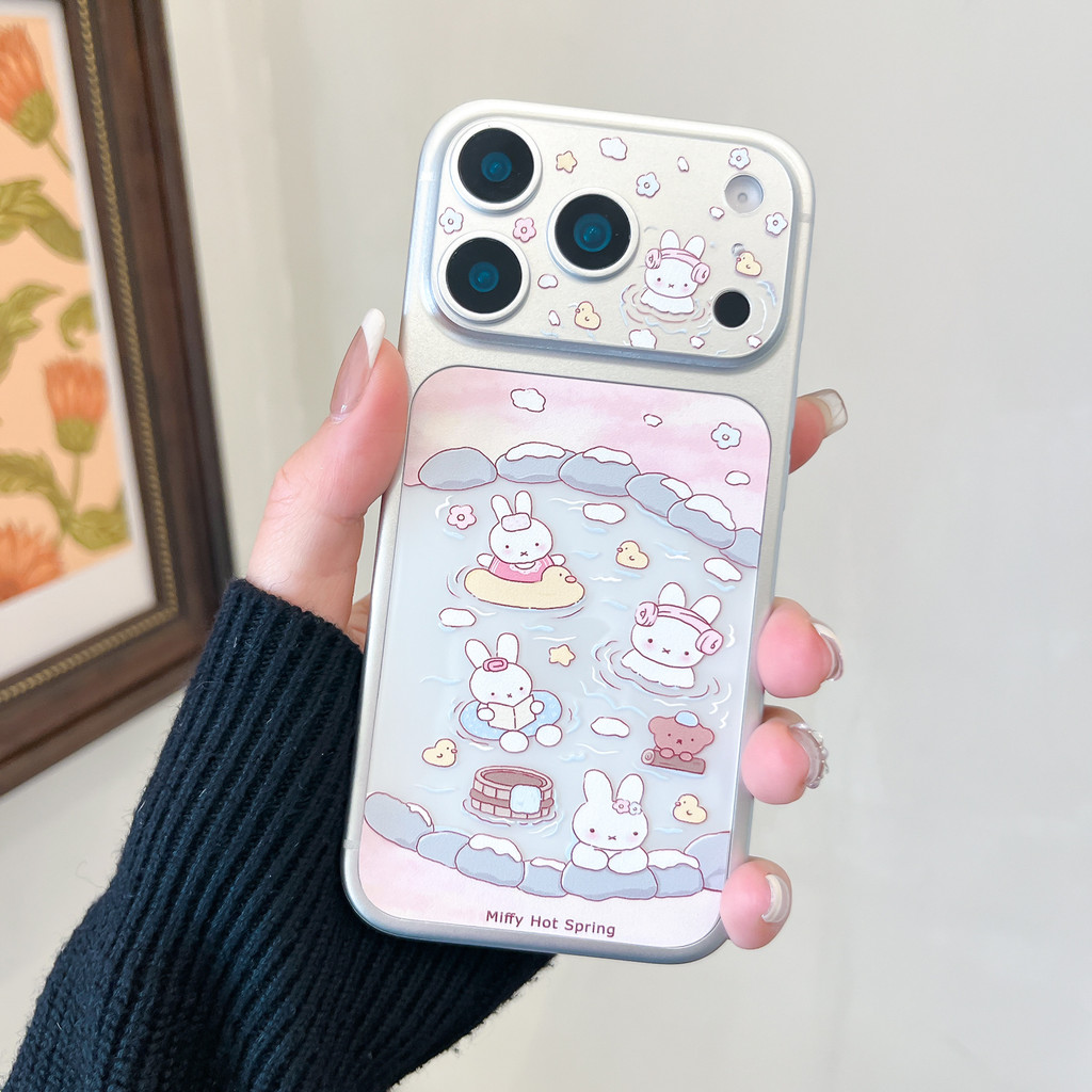 ฟิล์มด้านหลังด้านการ์ตูนน่ารักสําหรับ iPhone 16 Pro 16 Pro Max 17 Pro 17 Pro Max กันน้ําป้องกันรอยขีดข่วน ราคา ถูกที่สุด ดีลบีเคเค แกลเลอรีภาพที่ 6