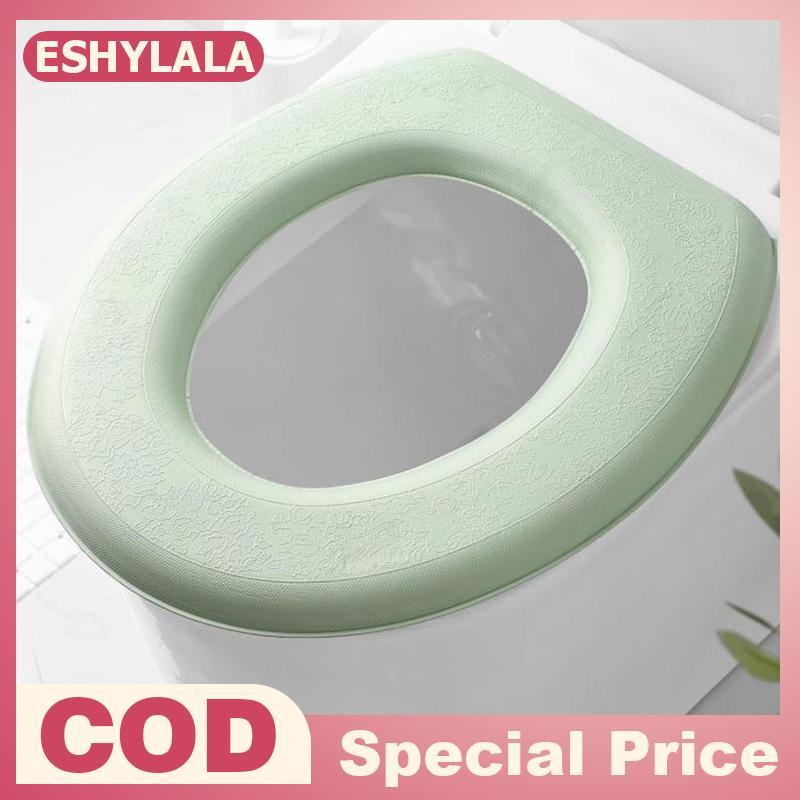 [Bea-t] Waterpoof Soft Toilet Seat Cover Bathroom Washable Closestool Mat Pad Cushion O-shape Toilet