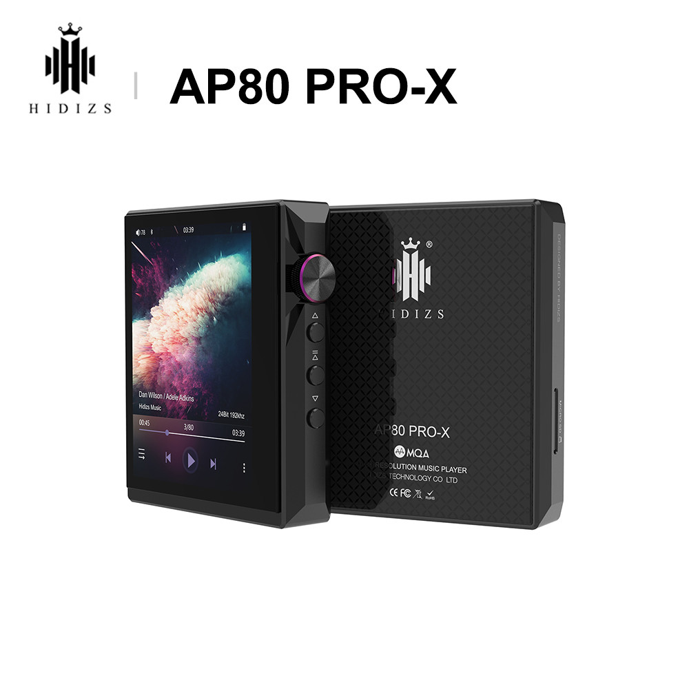 Hidizs AP80 Pro X Hi-Res Audio HIFI Portable Music MP3 Player  Dual ES9219C DAC Bluetooth MQA LDAC P