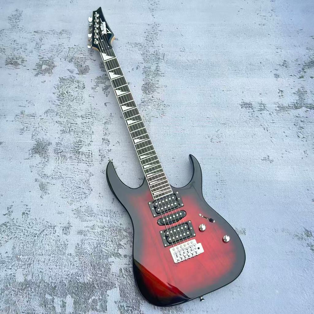 Ibanez RG Gio Series GRG170DX Red Burst กีตาร์ไฟฟ้ากีตาร์มืออาชีพ