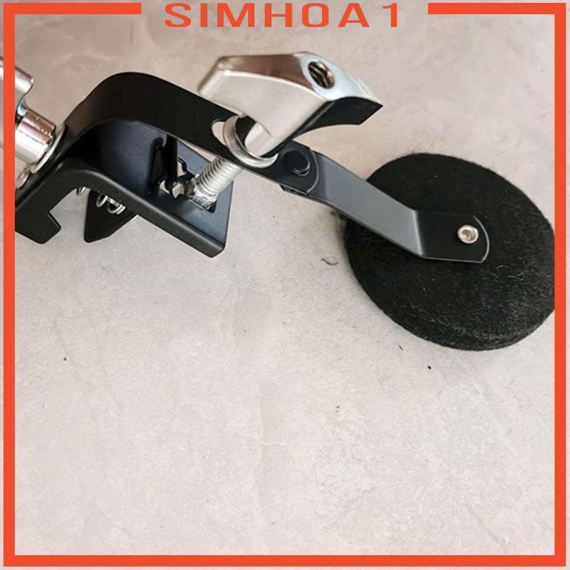 [Simhoa1] Professional Drum Damper Mute Practice Muffler ติดตั้งง่ายการควบคุมโทนสําหรับชิ้นส่วนกลองสแนร์