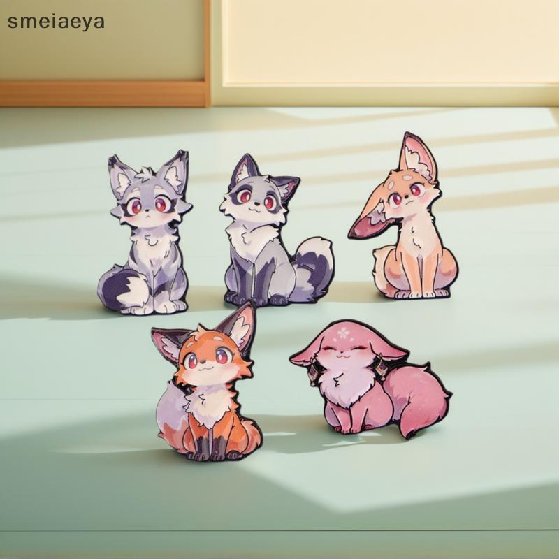 [SME] น่ารัก Fox Enamel Pins เข็มกลัดโลหะ Bapa หมวกกระเป๋าคอปกป้ายคอลเลกชันเครื่องประดับ [VN]