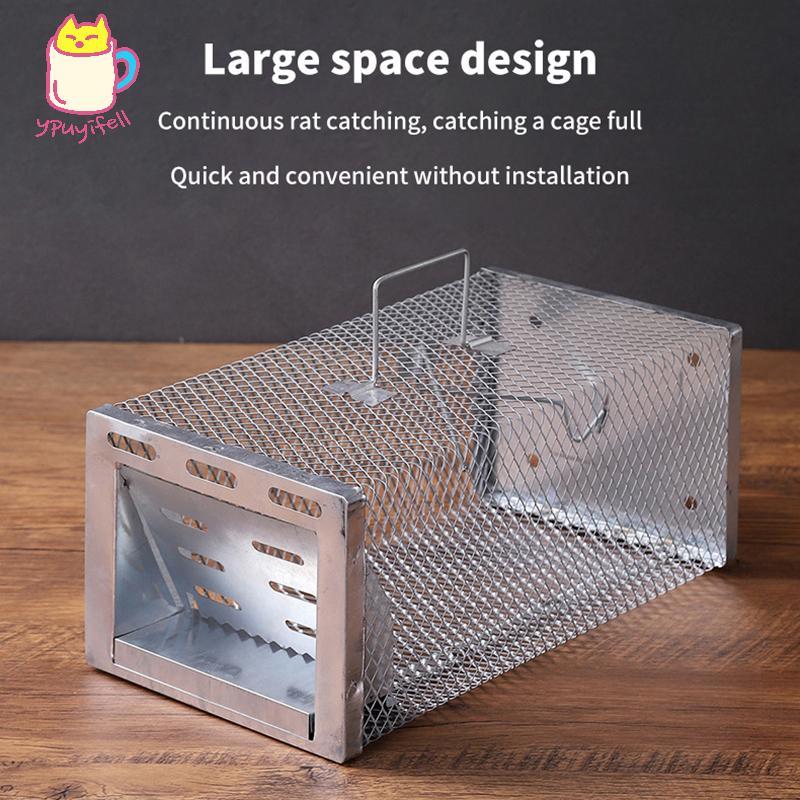 YPU อุปกรณ์ดักหนู กรงควบคุมศัตรูพืช Rodent Catcher ดักหนู Cage