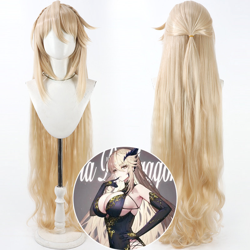 Fate/Grand Order Artoria Pendragon Cosplay Wig Realistic Scalp Styled Design