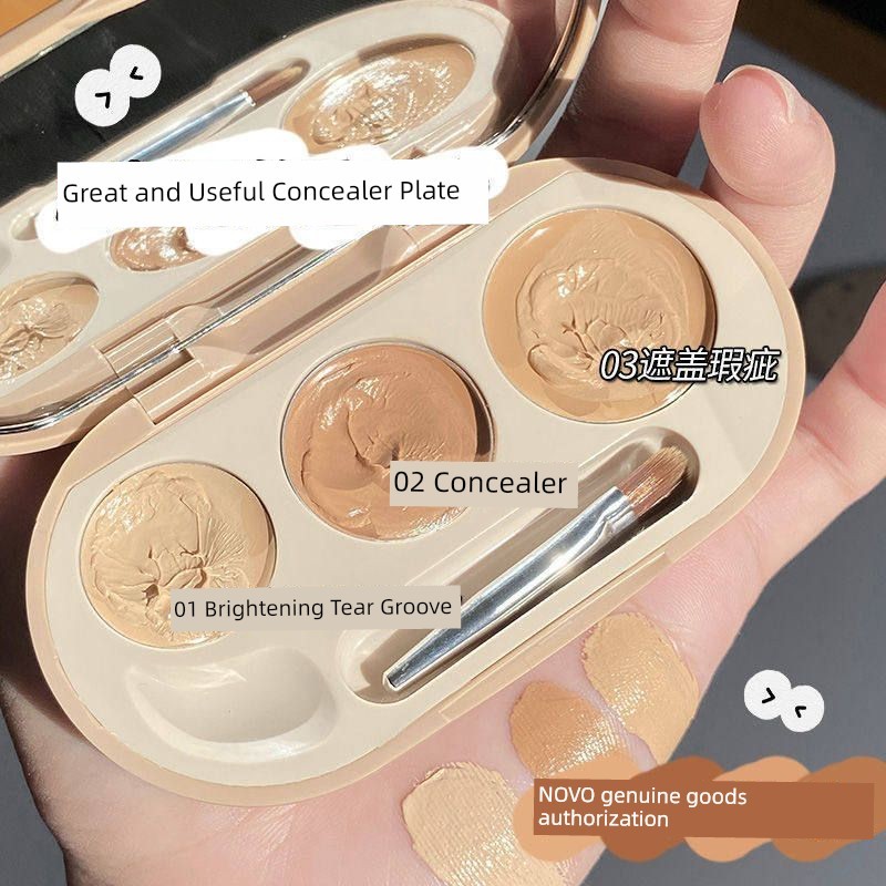 คอนซีลเลอร์ concealer Skin Tone Cover Dark Circles Face Marks คอนซีลเลอร์ Brightening คอนซีลเลอร์ฝ้า