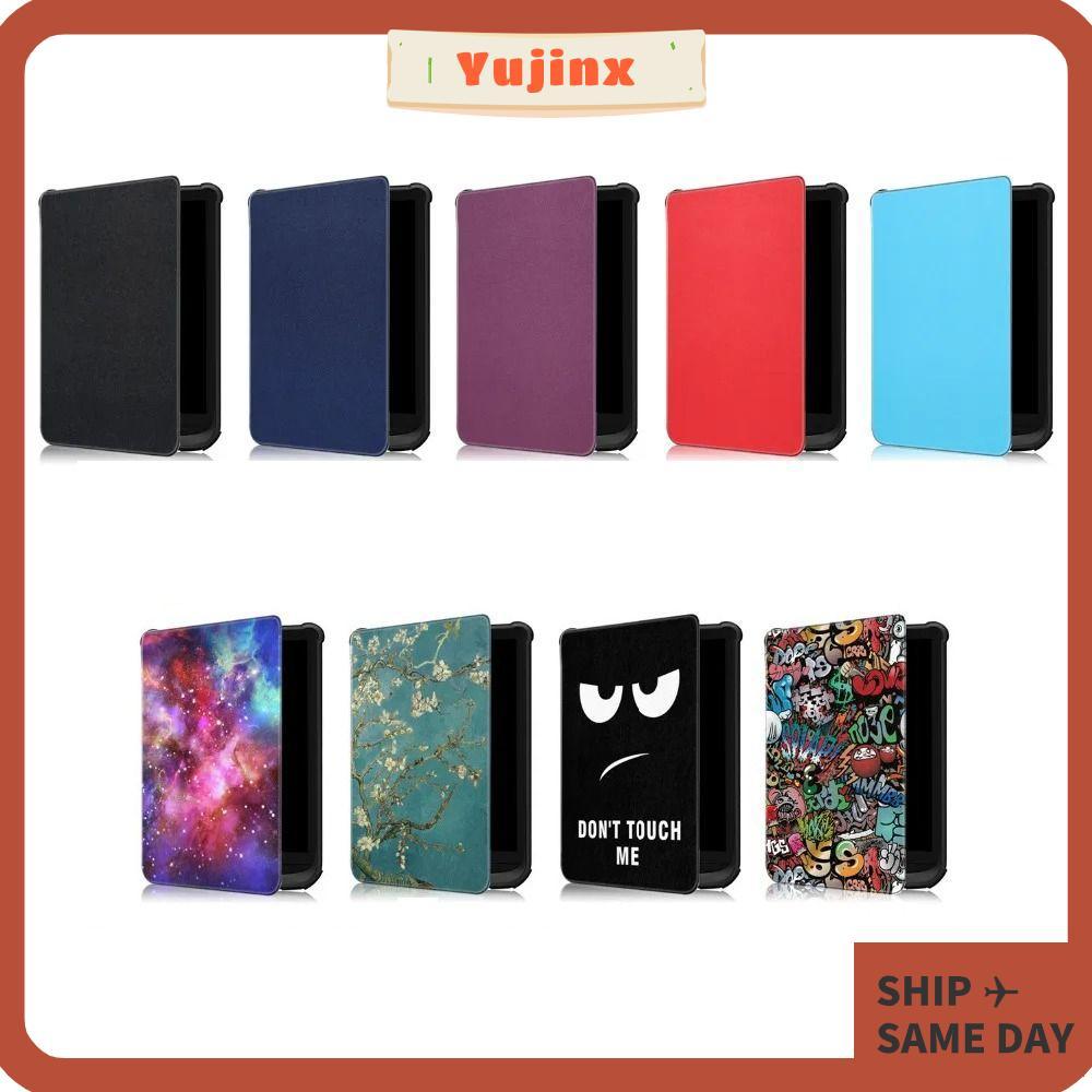 YUJINX เกราะป้องกัน, TPU สวมใส่ E-Reader , 2024 Auto Sleep/Wake Slim สีสมาร์ท Funda สําหรับ Pocketbo