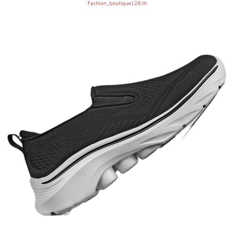 สเก็ตเชอร์ส รองเท้าผู้ชาย Men GOwalk 7 Walking Shoes - 216646-NVY Air-Cooled Goga Mat