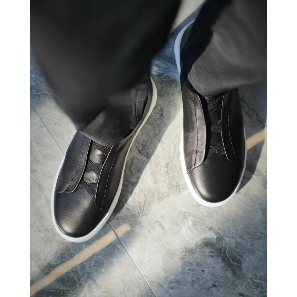 Zegna TripleStitcSECONDSKIN รองเท้ากีฬาผู้ชาย