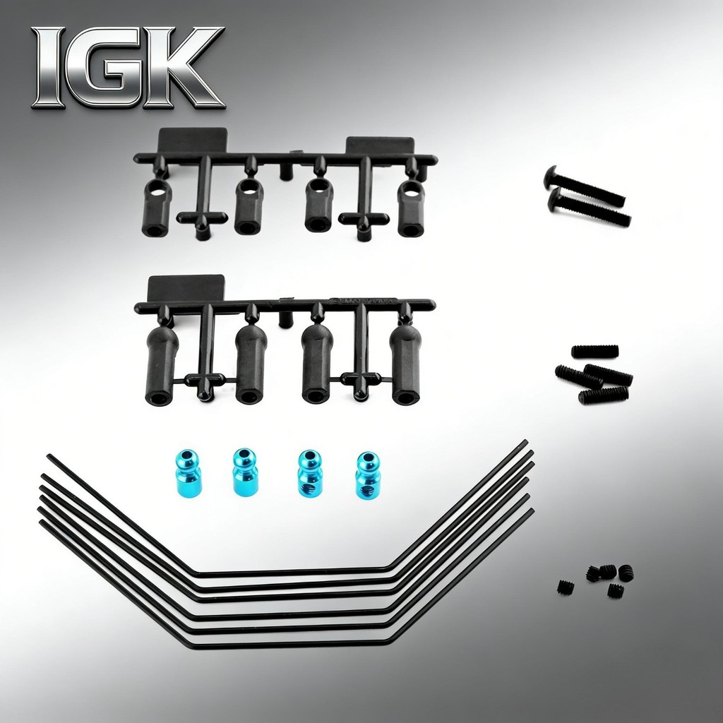 #54514 3-Hardness Anti-Roll Bar Set - ด้านหน้าและด้านหลังสําหรับ TAMIYA XV01 XV02 1/10 RC Car Upgrad