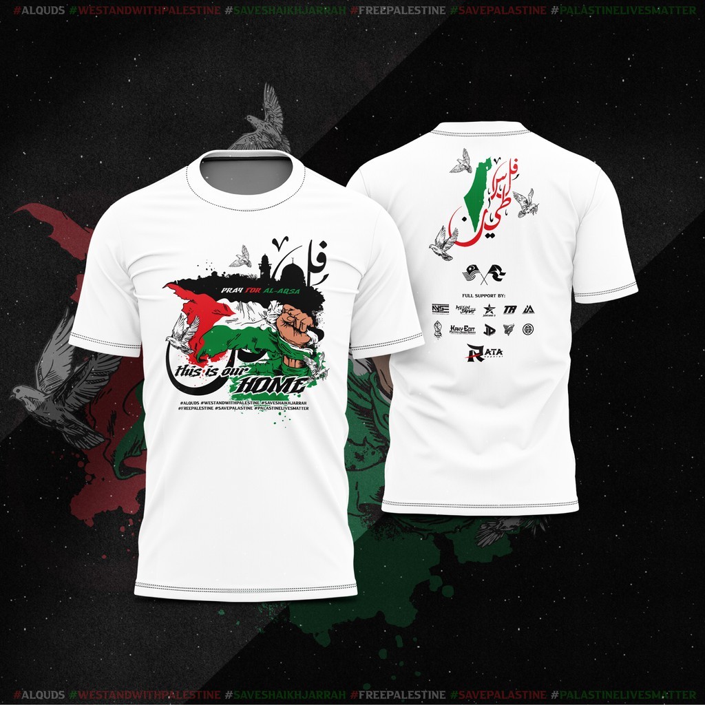 เสื้อยืด Palestine Pray สําหรับเสื้อยืด Al-aqsa
