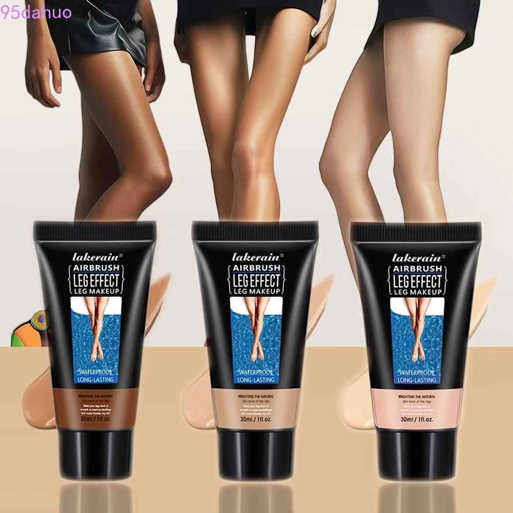 DAHUO Body Leg Tanning Oil, Traned Intensifier Moisturizing Leg Makeup, แบบพกพา Get a Faster Indoor 