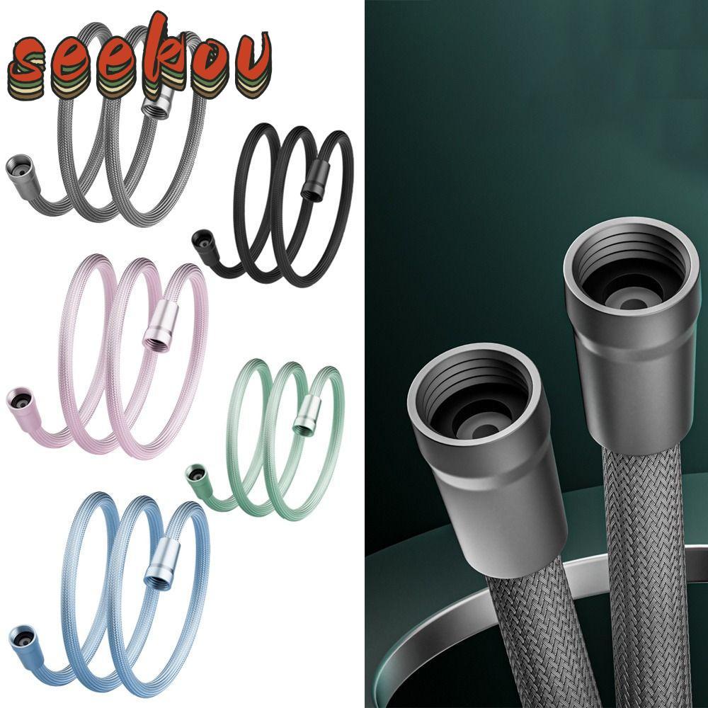 SEKOV สายฝักบัวมือถือ, GI/2 Anti Winding Shower Tube, ทนทานยืดหยุ่น Universal Interface 1.5/2 เมตร B