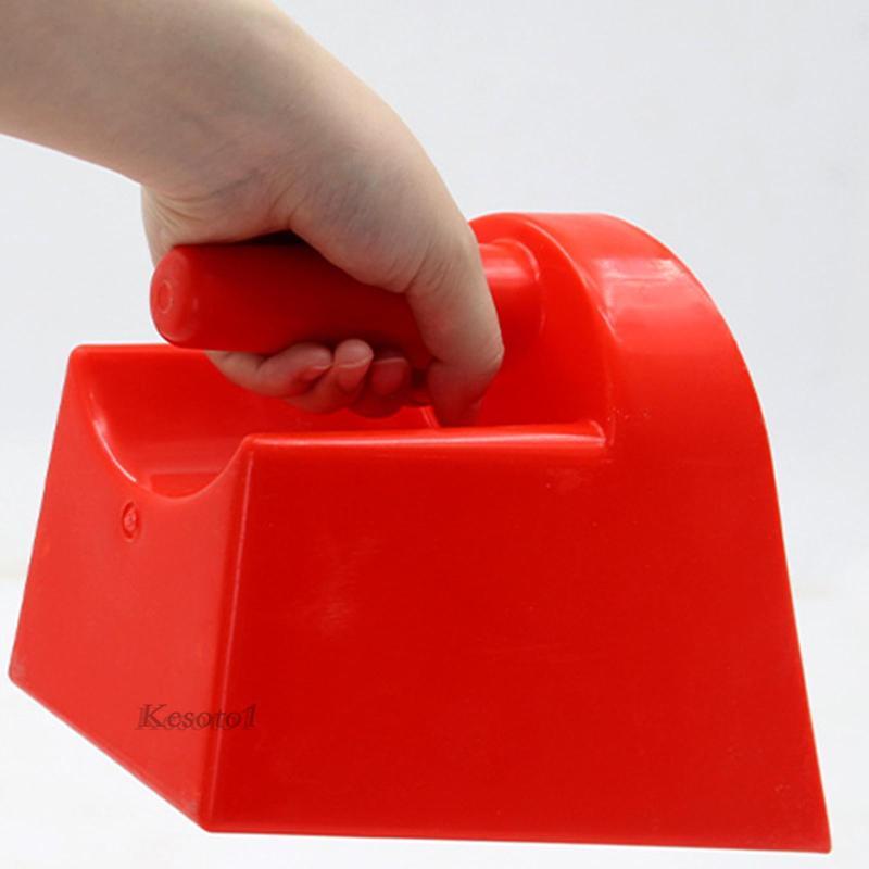 [Kesoto1] Feed Scoop Enclosed Utility Grain Scoop สําหรับฟาร์มปศุสัตว์ม้า