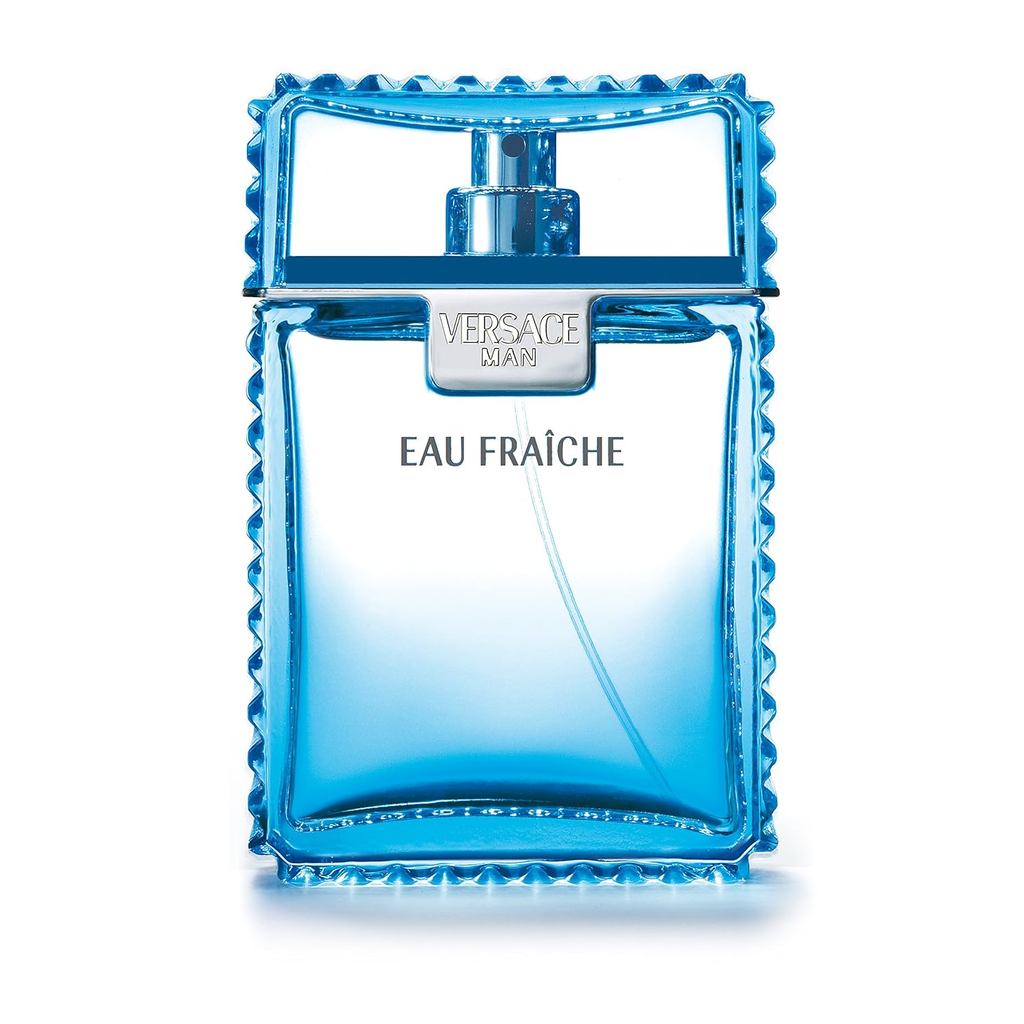 Versace Man Eau Fraiche by Versace for Men สเปรย์ระงับกลิ่นกายน้ําหอม 3.4 ออนซ์