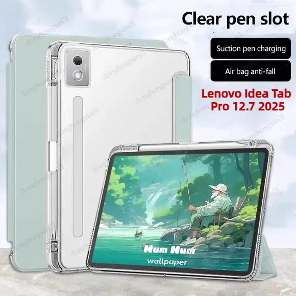 Clear TPU ปากกาสําหรับใหม่ Lenovo Xiaoxin Pad Pro GT 11.1 นิ้ว 2025 Idea Tab Pro 12.7 Xiaoxin 11 202