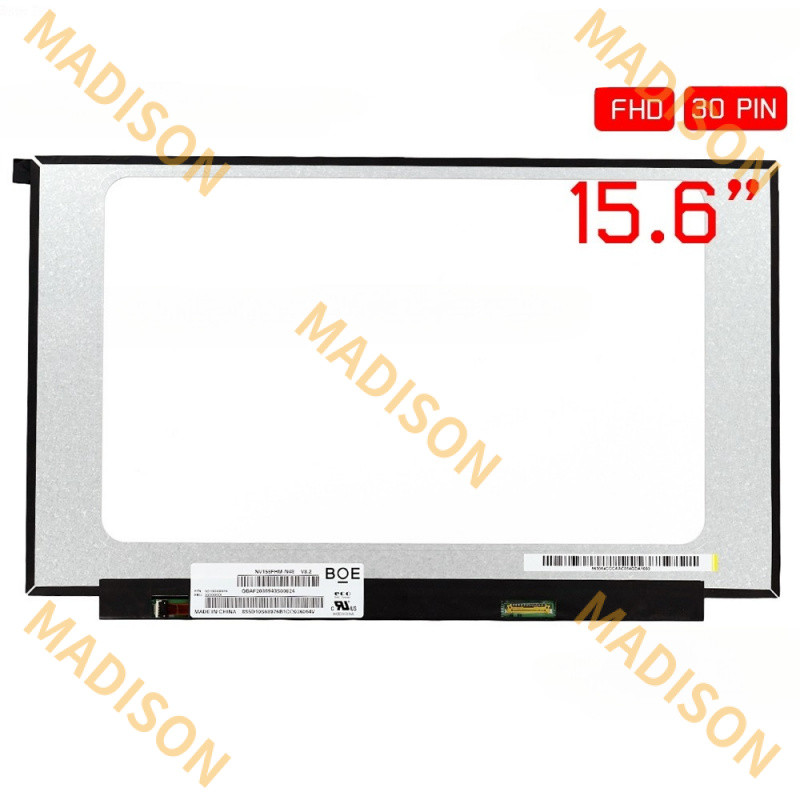 15.6 นิ้วหน้าจอแล็ปท็อป LED 15.6 SLIM 30 PIN Full HD 1920*1080 IPS N156HCA-EAB NV156FHM-N48 LP156WF9