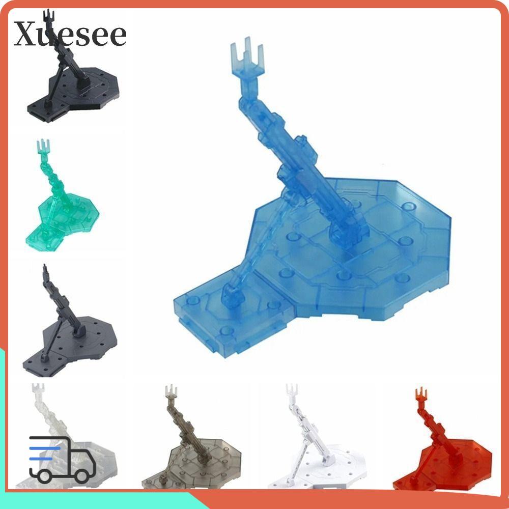 XUESEE Model Figure Bracket, MG HG BB 1/144 1/100 Robot Figure Display Stand,พลาสติกHandmade Game Fi