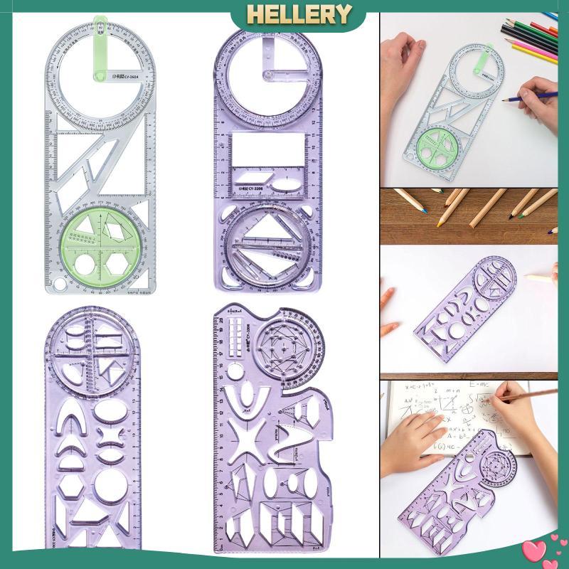 [HelleryTH] ไม้บรรทัดเรขาคณิต As A Design Template, ช่วยเหลือการวาดภาพและไม้บรรทัดวัด: เครื่องมือที่