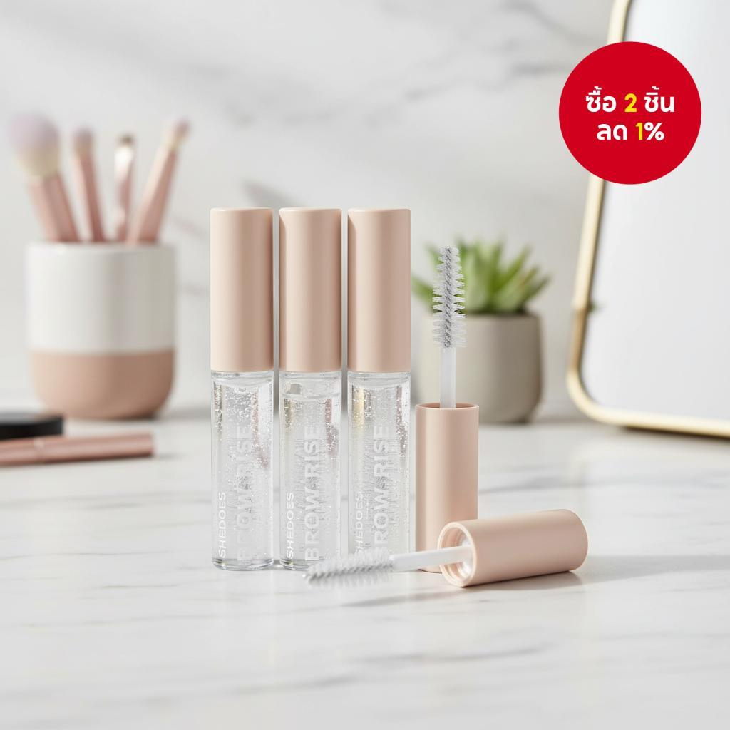 เจลเขียนคิ้ว SHEDOES 3 ชิ้น กันน้ํา สูตรติดทนนาน