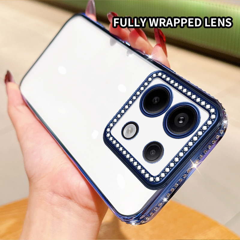เคส Redmi Note 13 Pro 5G 2312DRA50C 2312CRAD3C 2312DRA50G 2312DRA50I หรูหรา rhinestone เคสโทรศัพท์โป