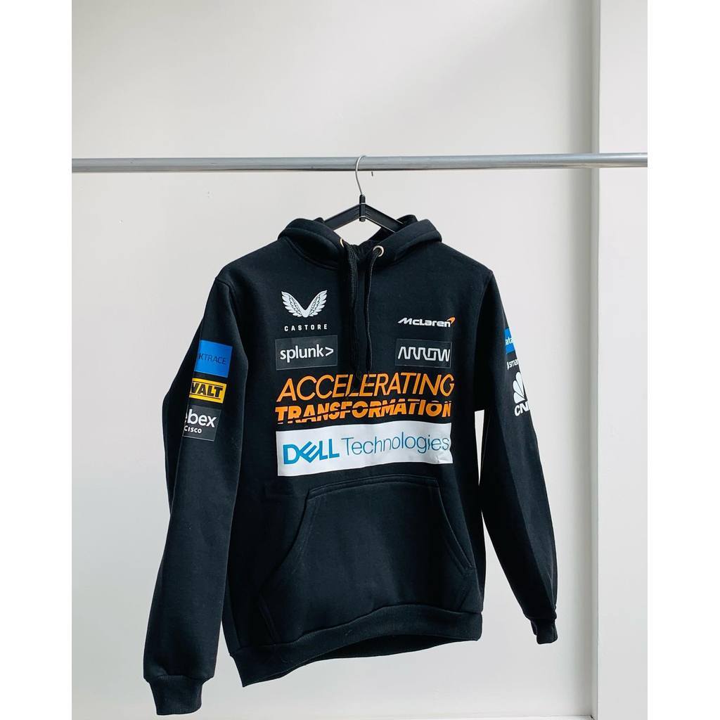 🍀 🏎️Castore McLaren Racing F1 Team hoodie M-3XL ผ้าฝ้ายเนื้อนุ่ม สวมใส่สบาย เหมาะสำหรับทั้งผู้ชายและ
