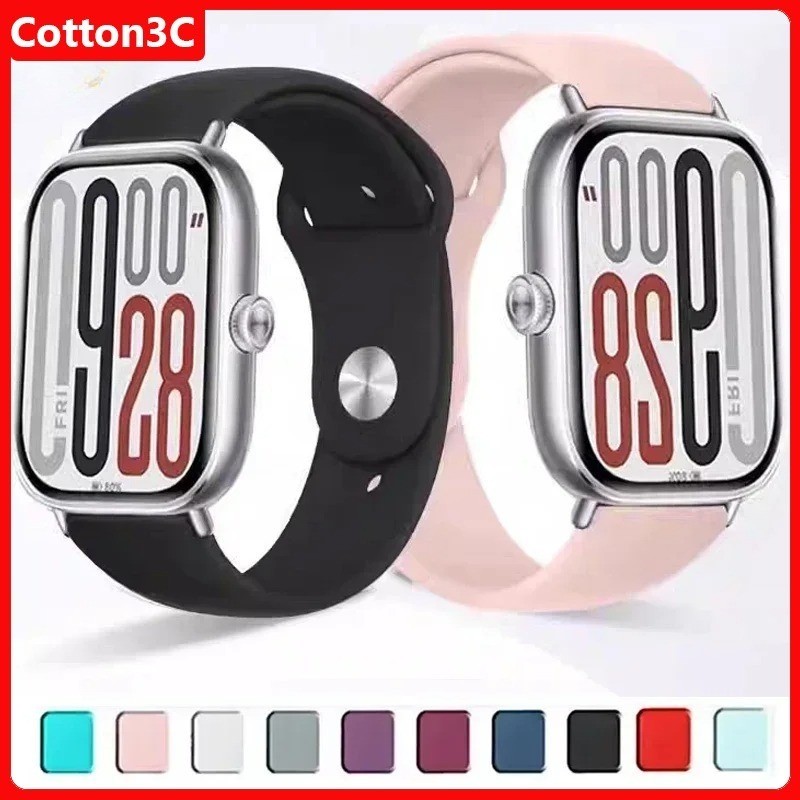 สายรัดห่วงซิลิโคนสําหรับ Redmi Watch 5 Active/lite Sport Band สําหรับ Xiaomi Redmi Watch5 Active สายรัดข้อมือสร้อยข้อมืออุปกรณ์เสริม