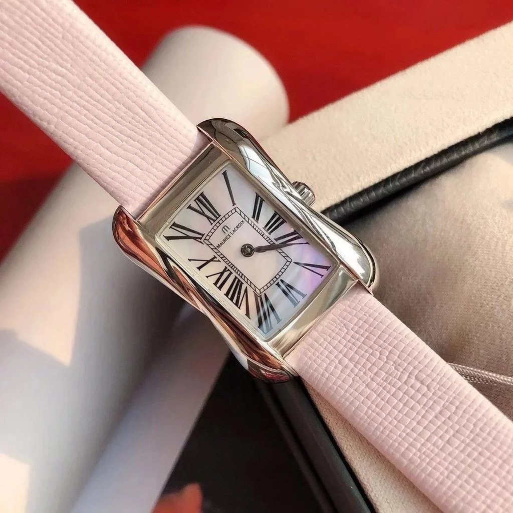 Maurice Lacroix Amy Watch, Luxury Niche Family Favorite, Elegant, กระจกไพลินสูงที่คุ้มค่า, นาฬิกาผู้