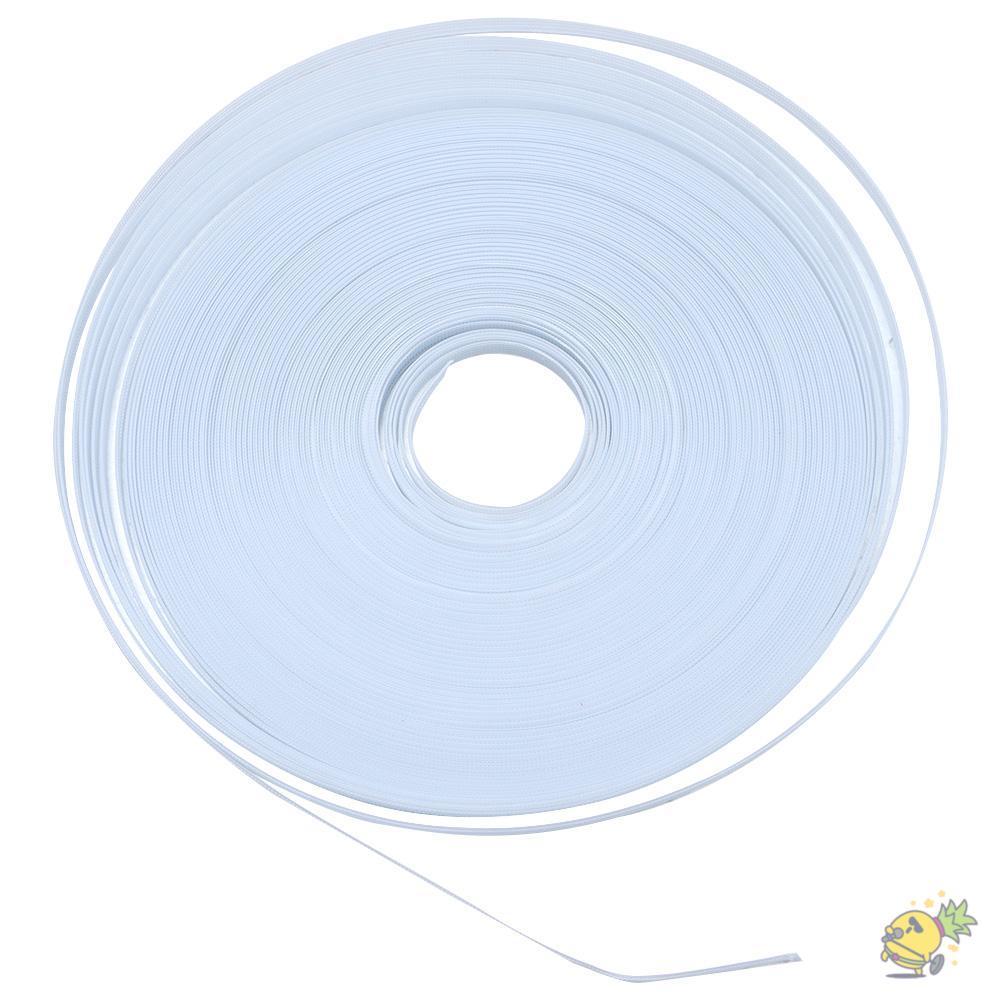 WXDX.TH 1 ม้วน 50 หลาเย็บ Boning, ความหนาแน่นต่ําสีขาวโพลีเอสเตอร์ Boning, Poly Garment อุปกรณ์เสริม
